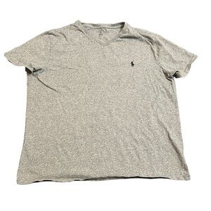 Men’s Polo Ralph Lauren Short Sleeve Shirt Size Large Gray